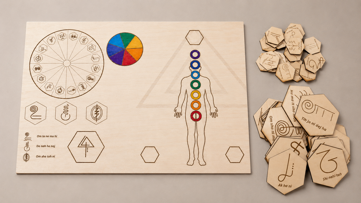 TABLERO SHAJ'TÂH® EN MADERA – FORMATO COMPACTO